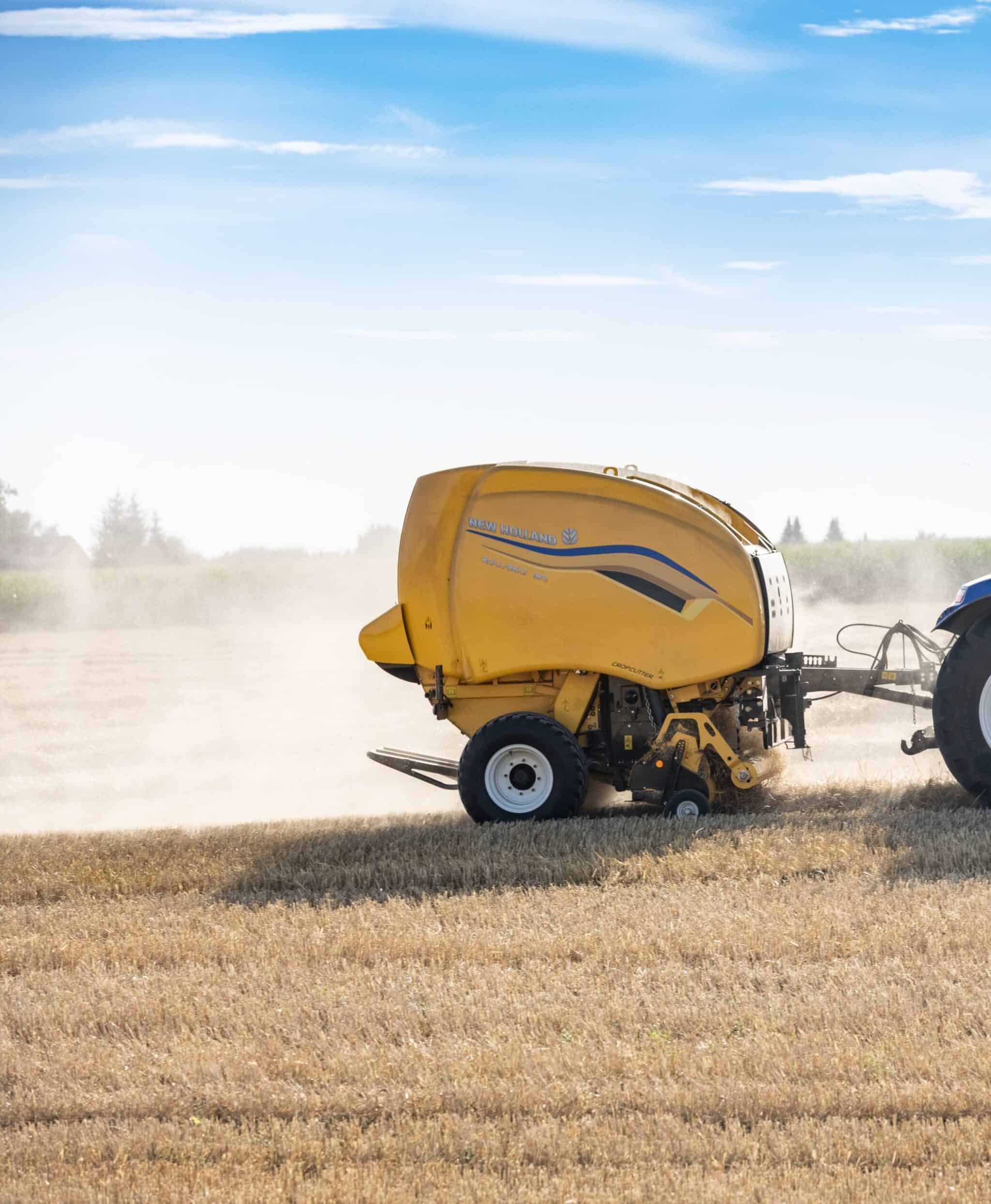 New Holland Roll-Belt ritinių presai