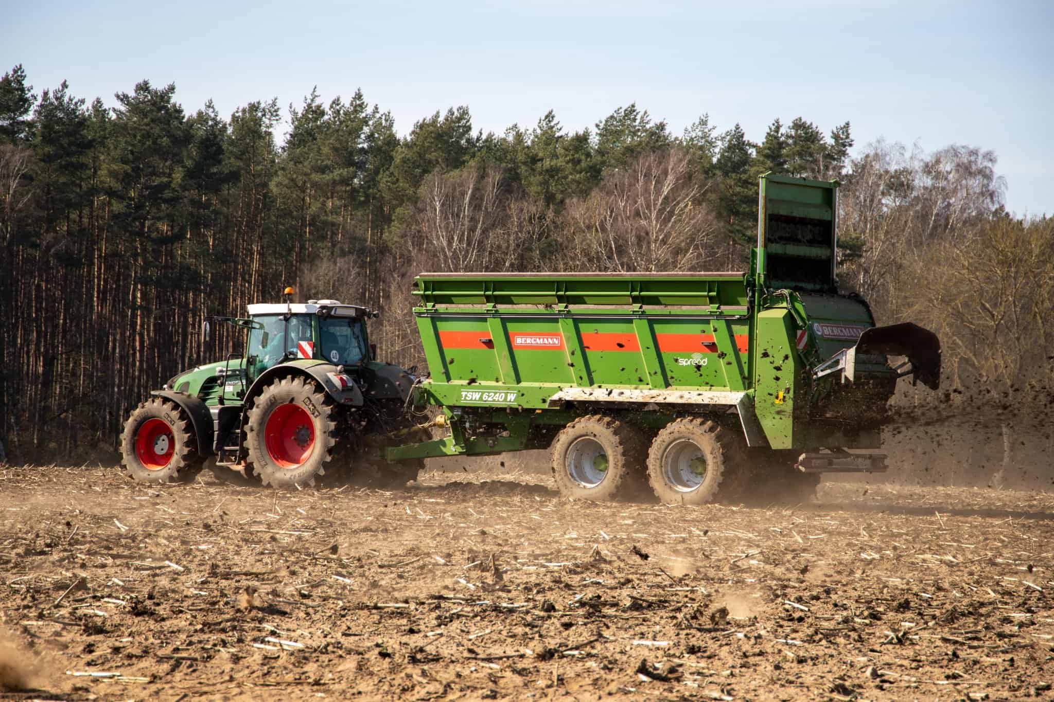 BERGMANN TSW organinių trąšų kratytuvai