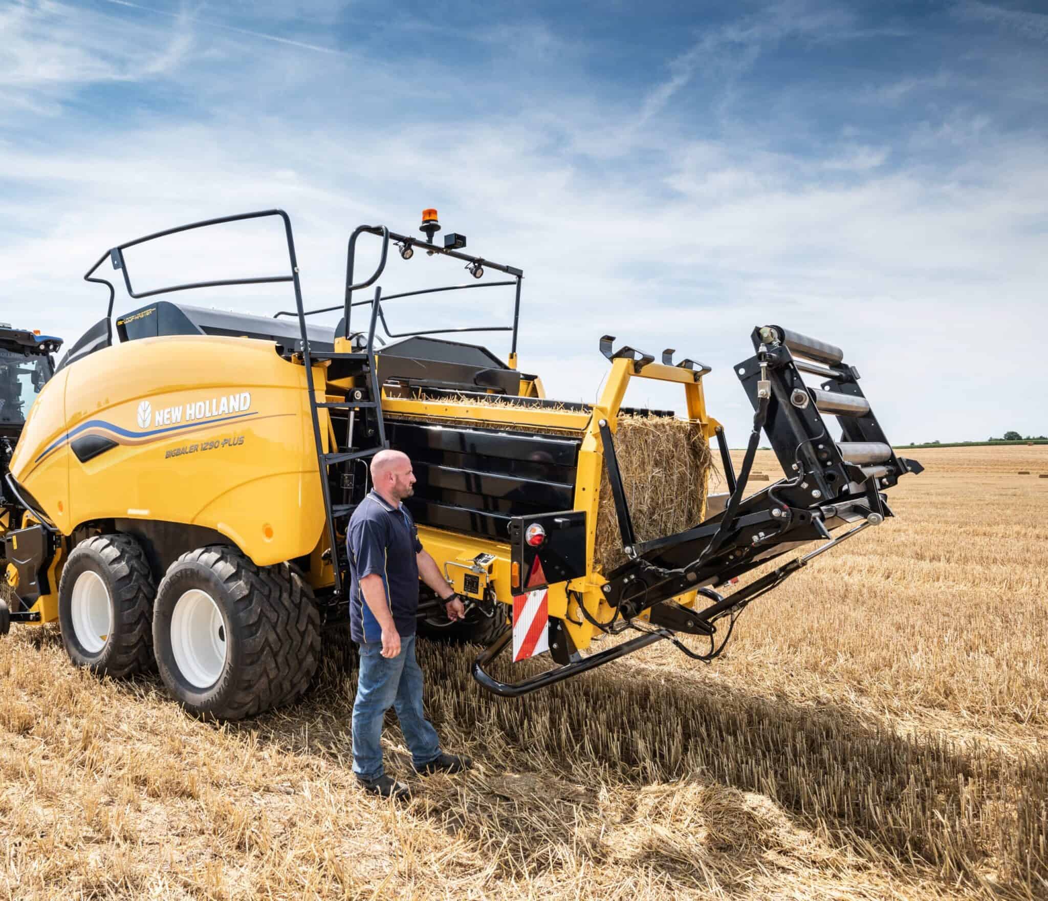 New Holland stačiakampių ryšulių presai