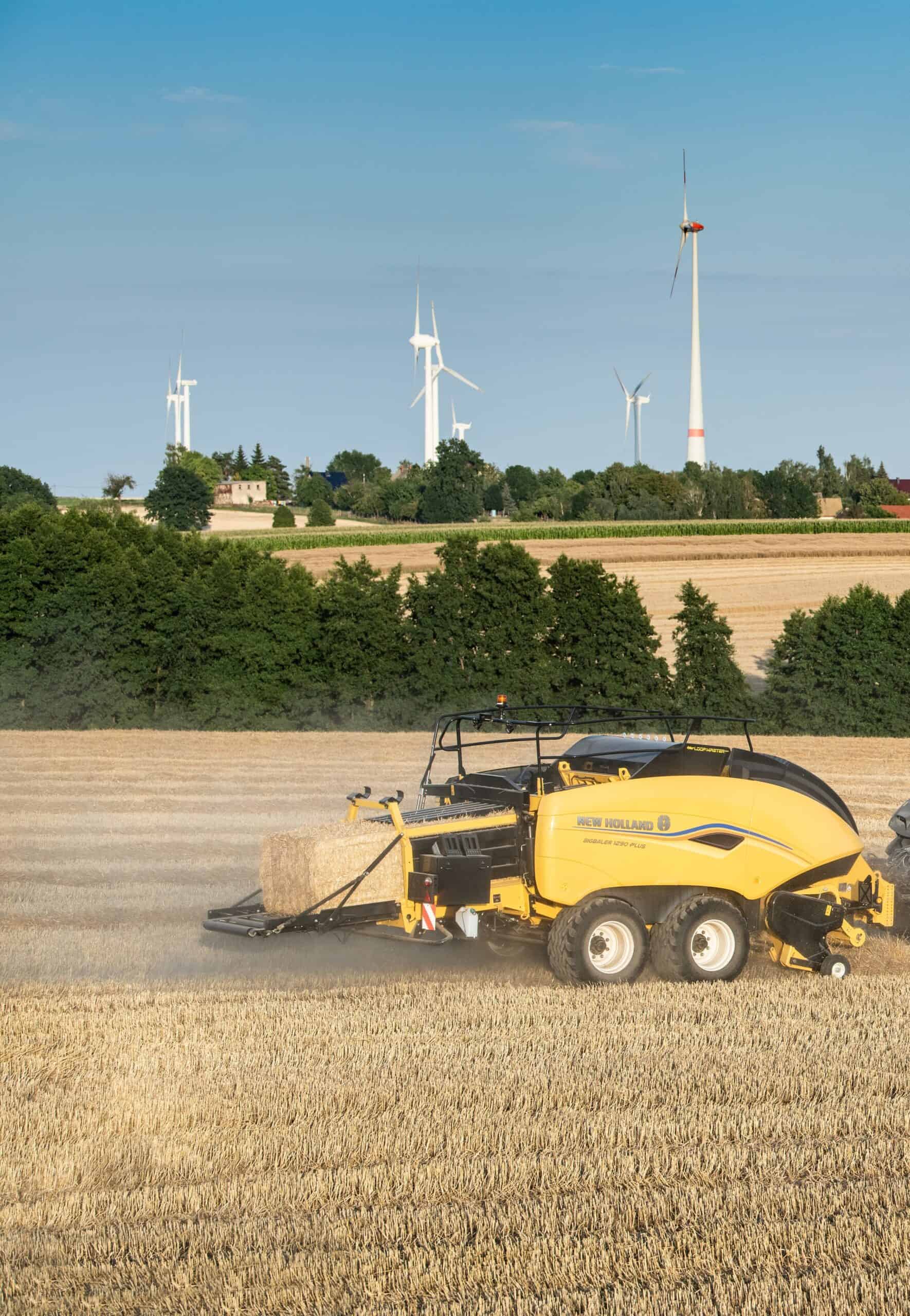 New Holland stačiakampių ryšulių presai
