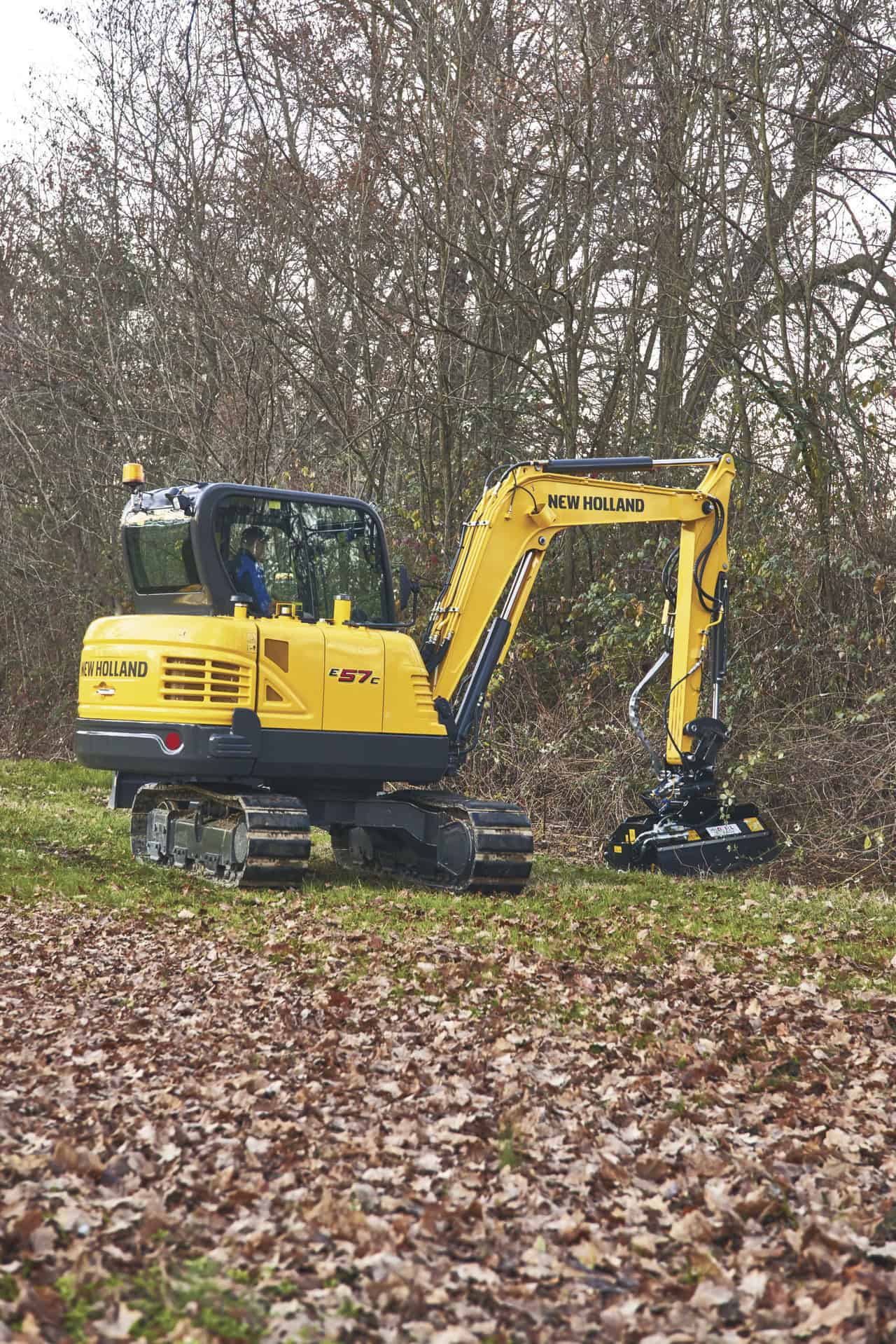 New Holland vikšriniai mini ekskavatoriai