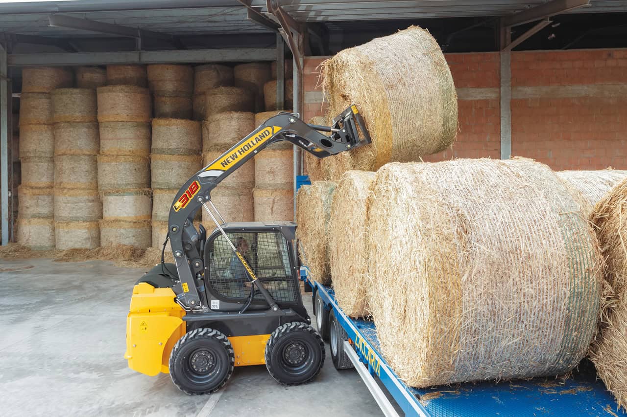 New Holland ratiniai mini krautuvai
