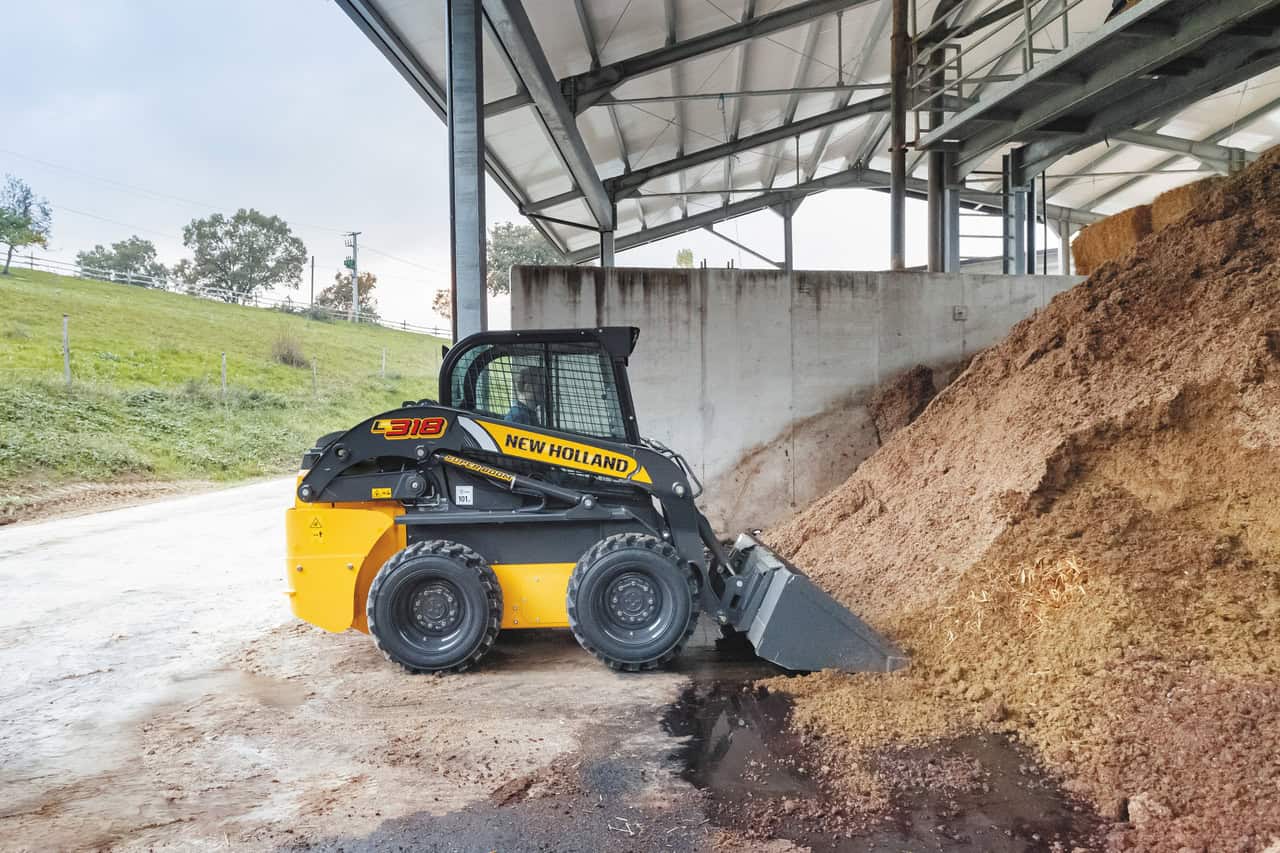 New Holland ratiniai mini krautuvai