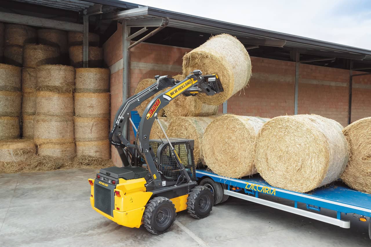 New Holland ratiniai mini krautuvai