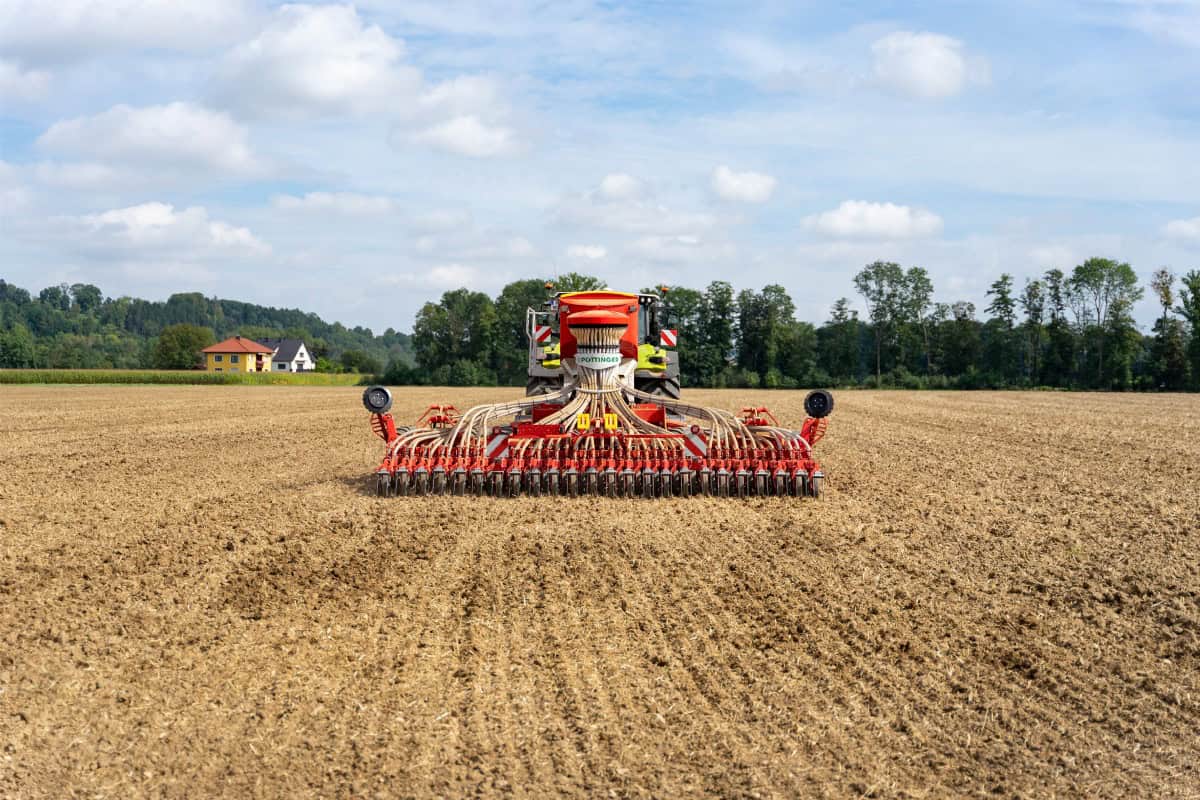 PÖTTINGER TERRASEM fertilizer sėjamosios su trąšų įterpimu