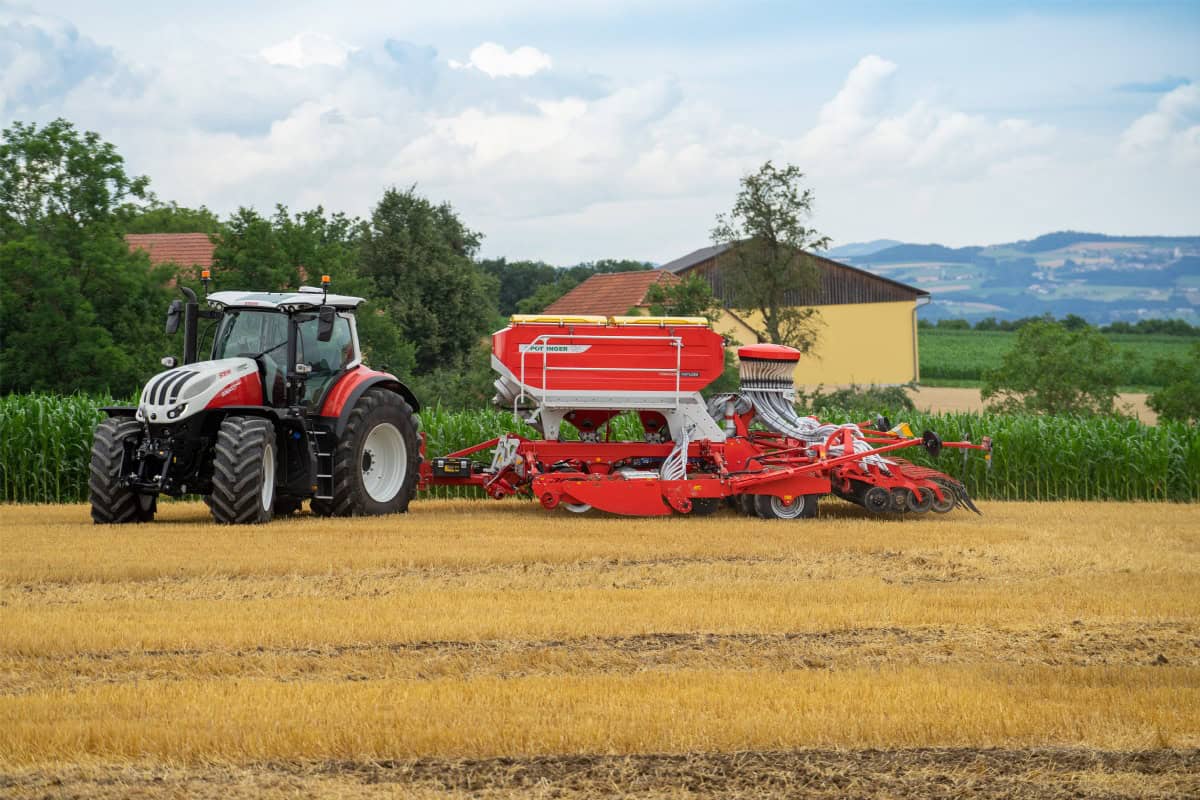 PÖTTINGER TERRASEM fertilizer sėjamosios su trąšų įterpimu