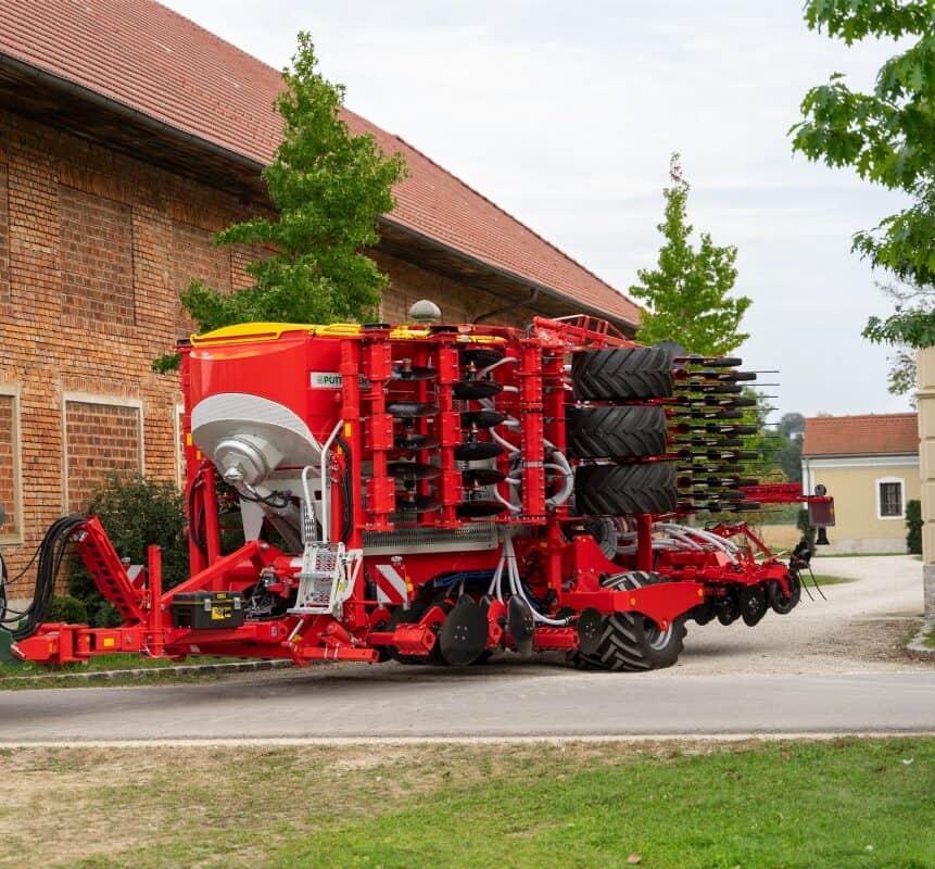 PÖTTINGER TERRASEM fertilizer sėjamosios su trąšų įterpimu