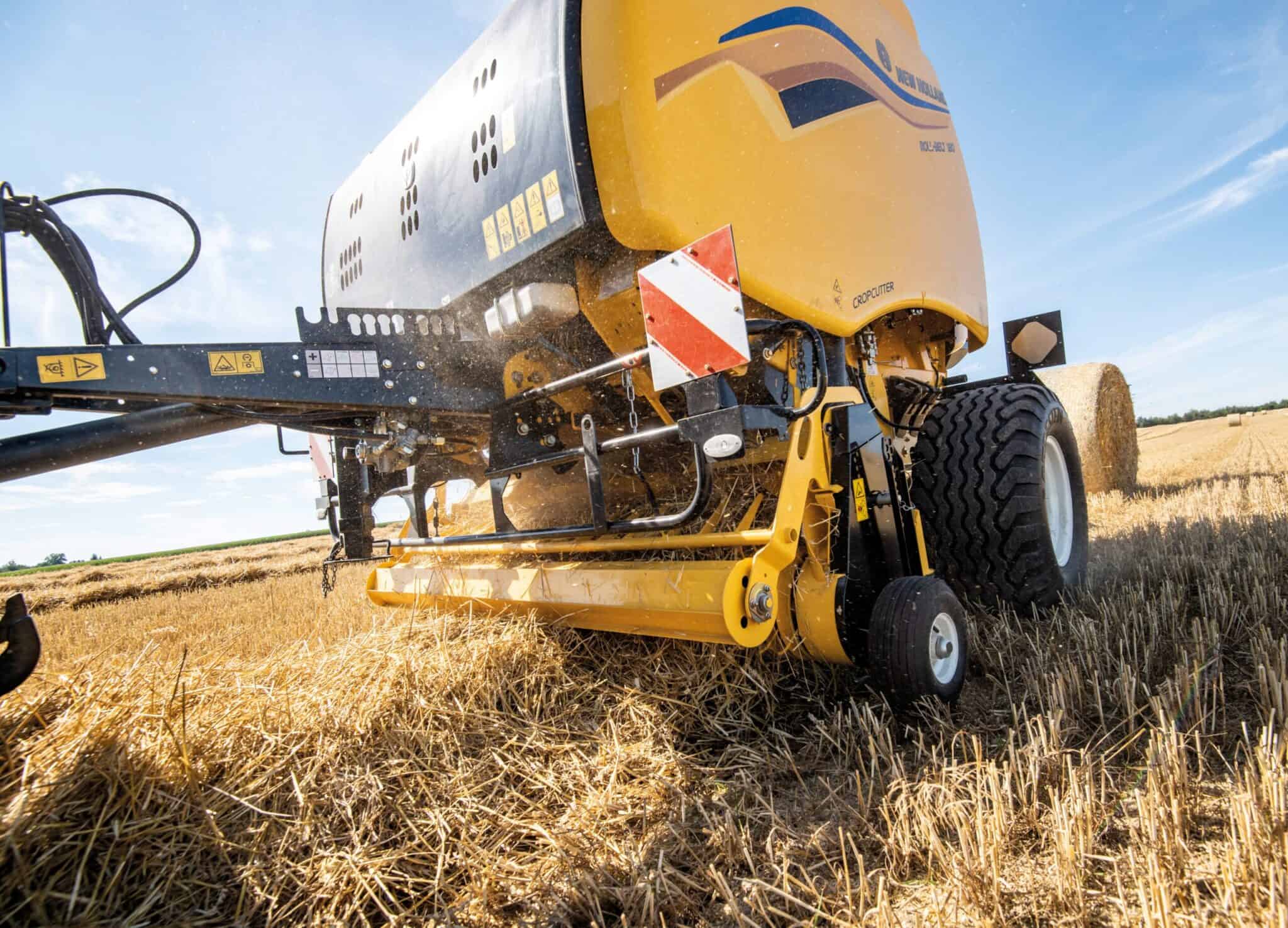 New Holland Roll-Belt ritinių presai