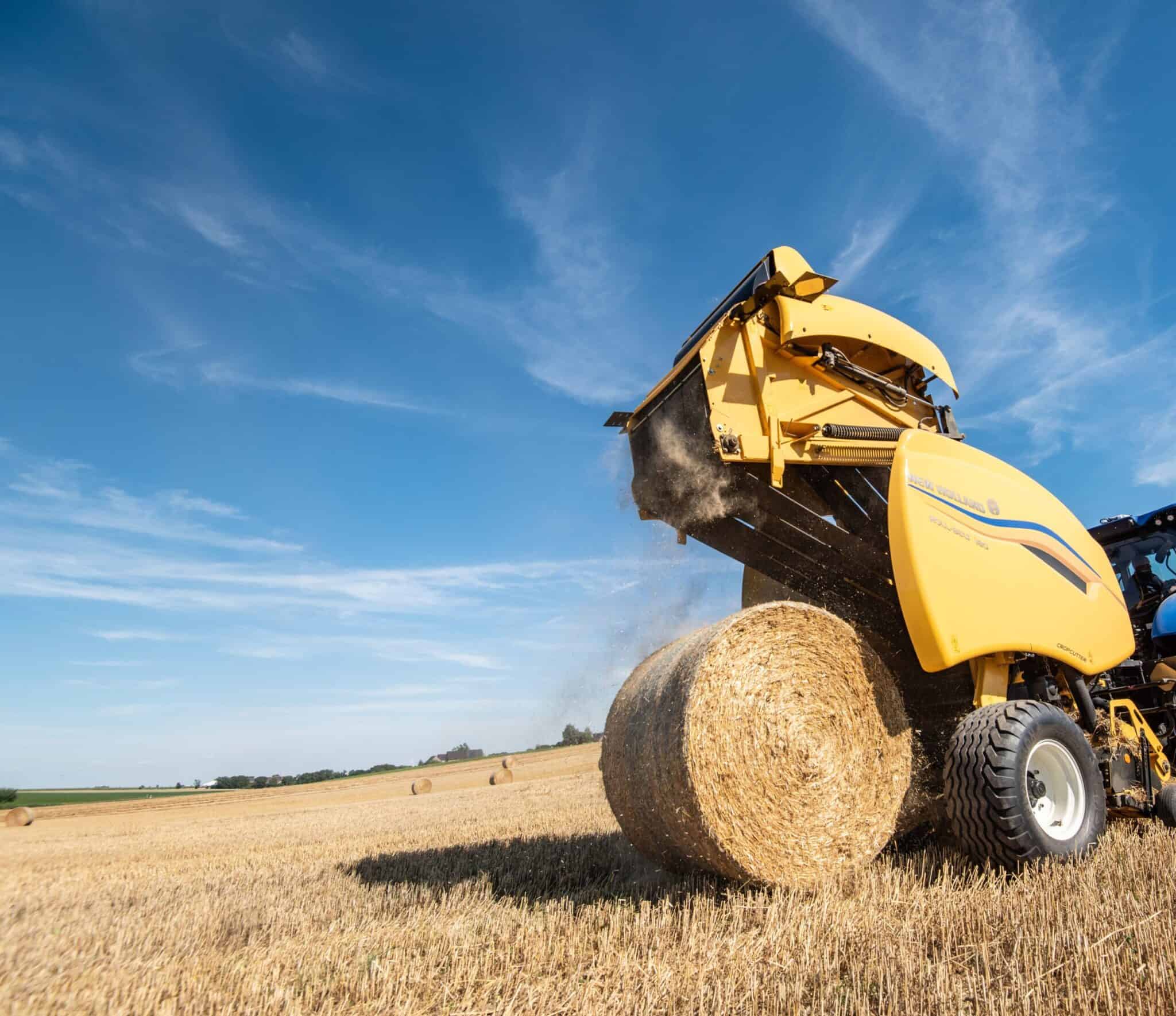 New Holland Roll-Belt ritinių presai