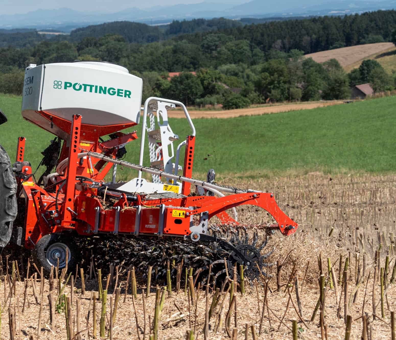 PÖTTINGER ROTOCARE V sulankstomos rotacinės akėčios