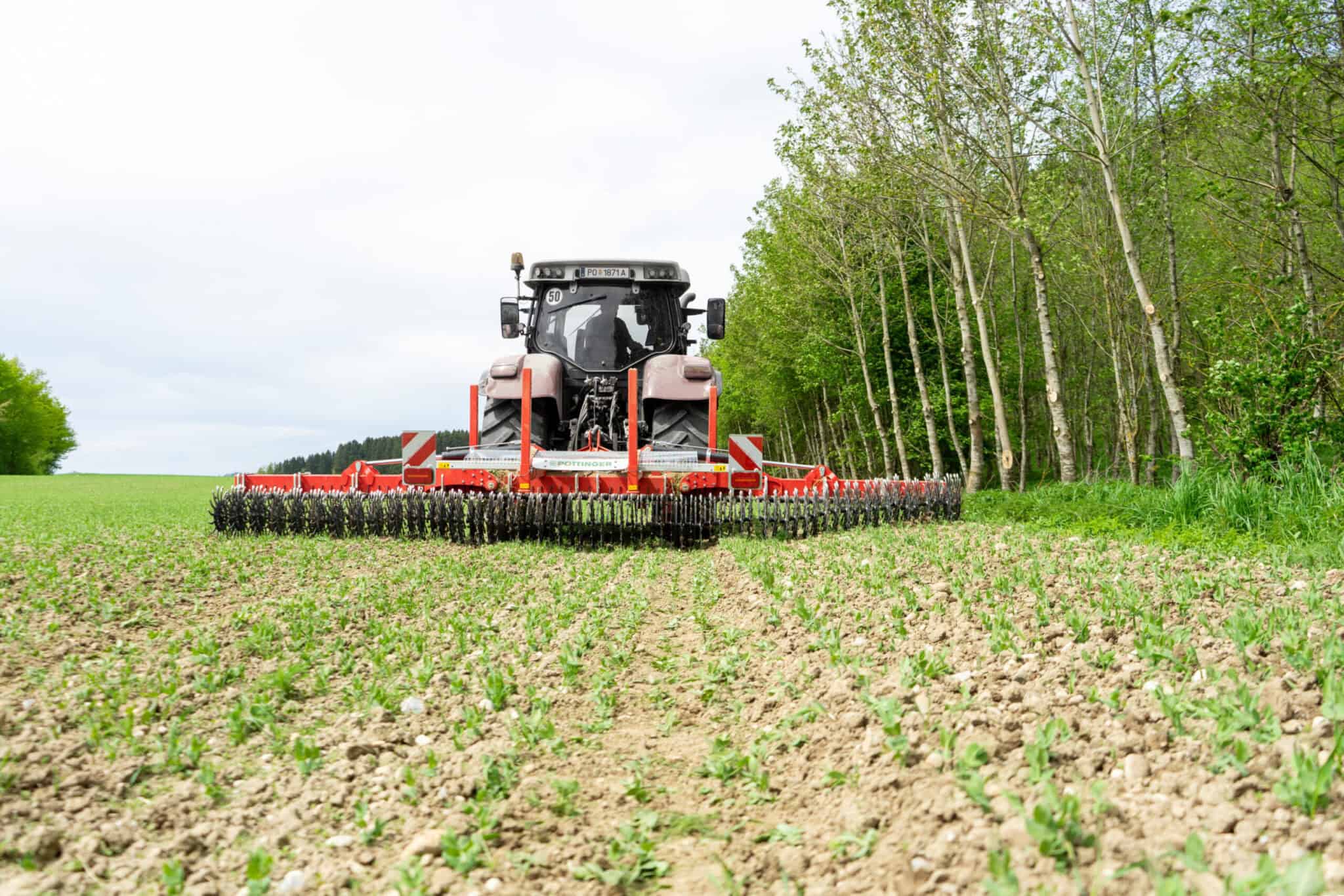 PÖTTINGER ROTOCARE V sulankstomos rotacinės akėčios
