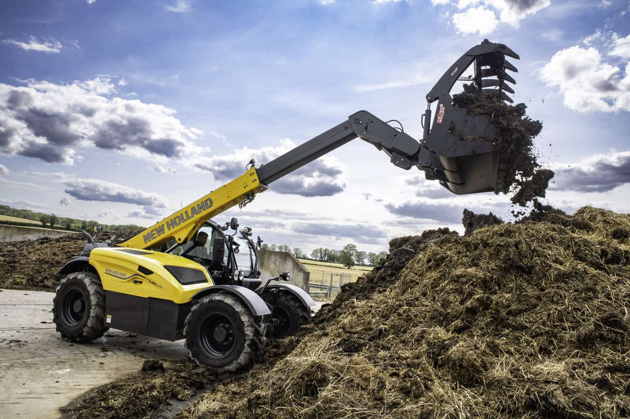 NAUJI TELESKOPINIŲ KRAUTUVŲ NEW HOLLAND MODELIAI