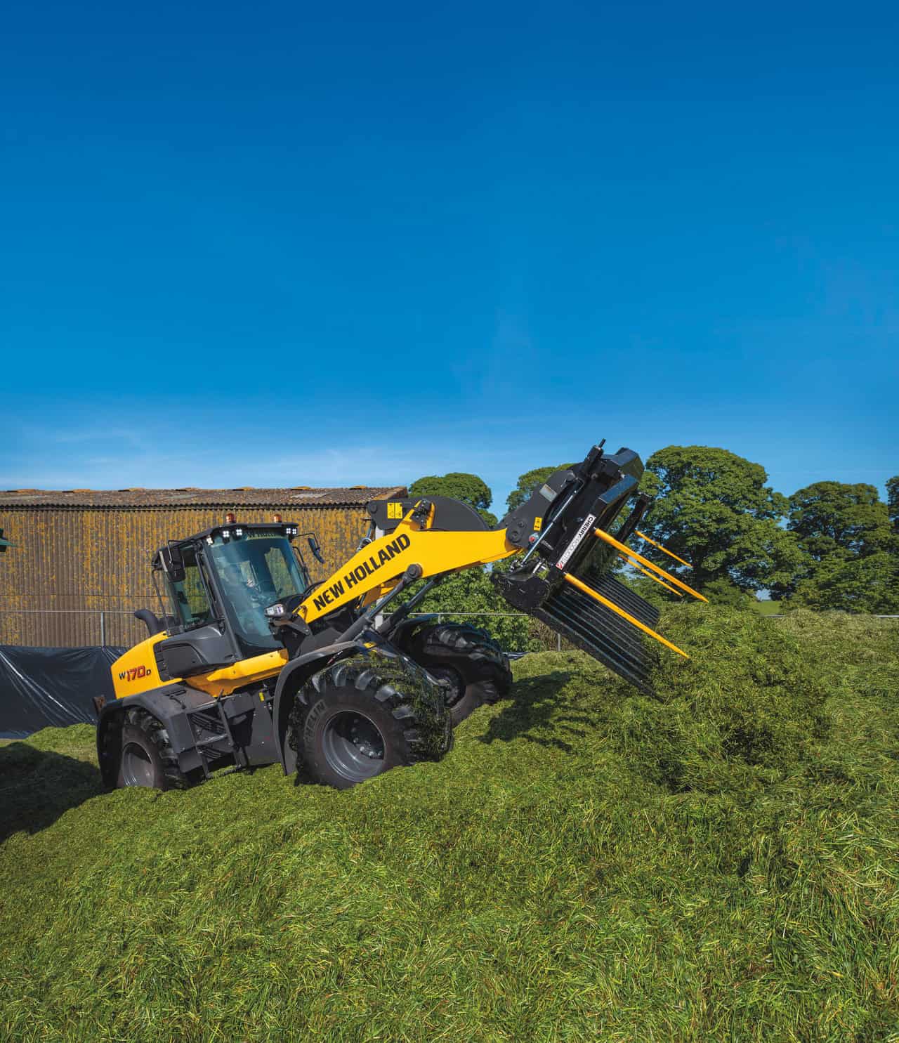 New Holland ratiniai krautuvai
