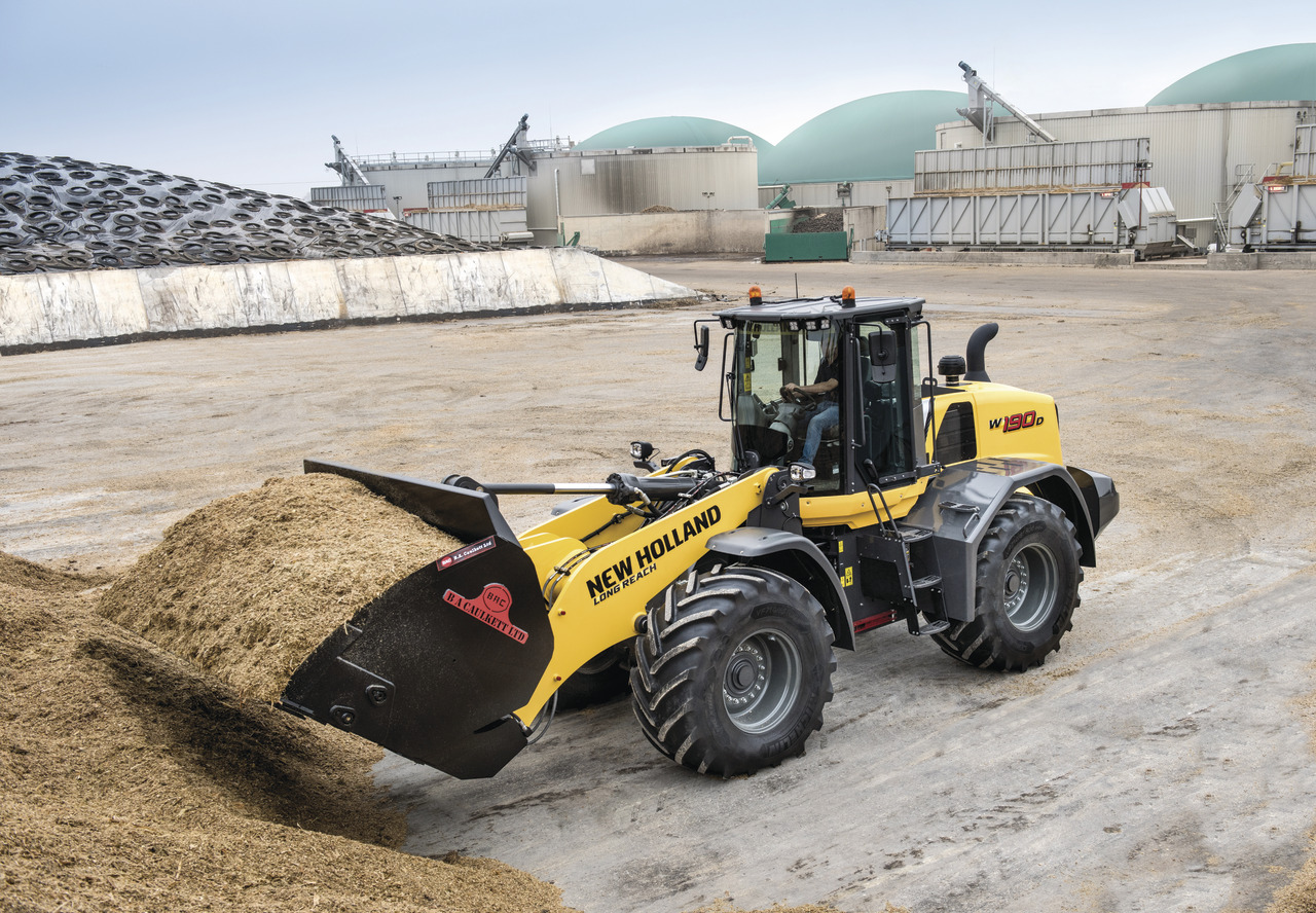 New Holland ratiniai krautuvai