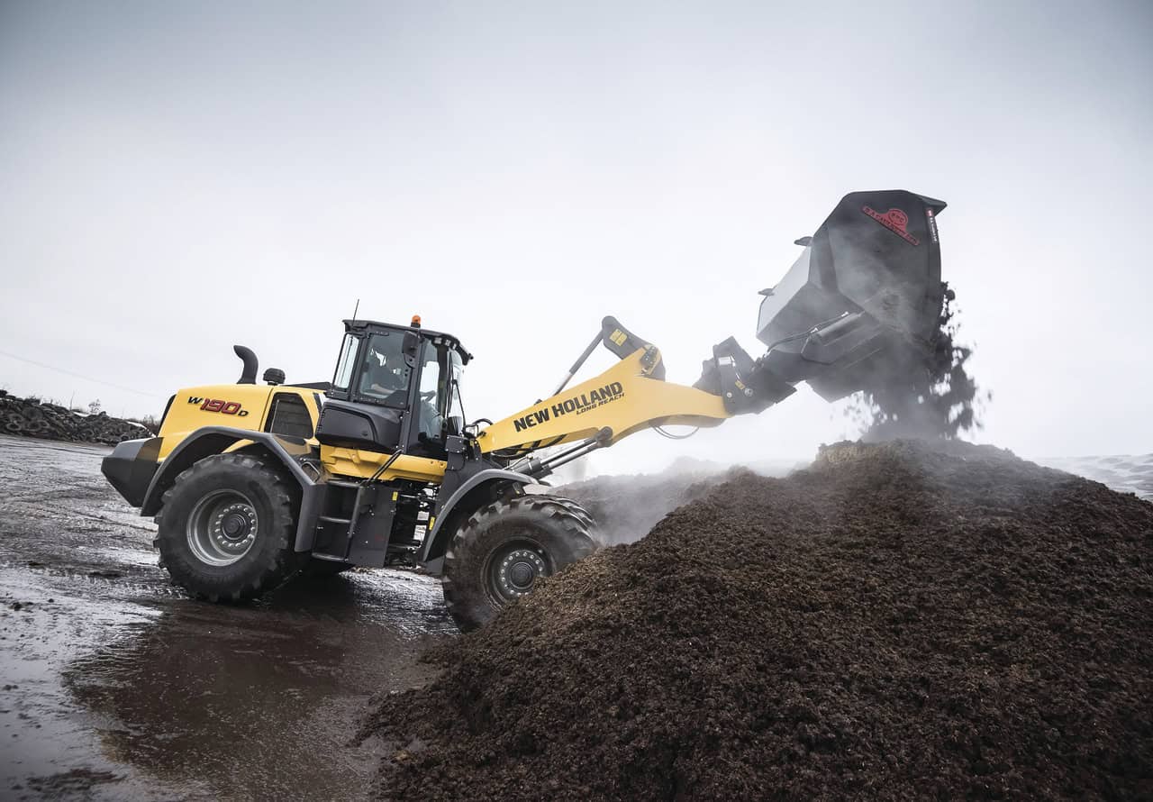 New Holland ratiniai krautuvai