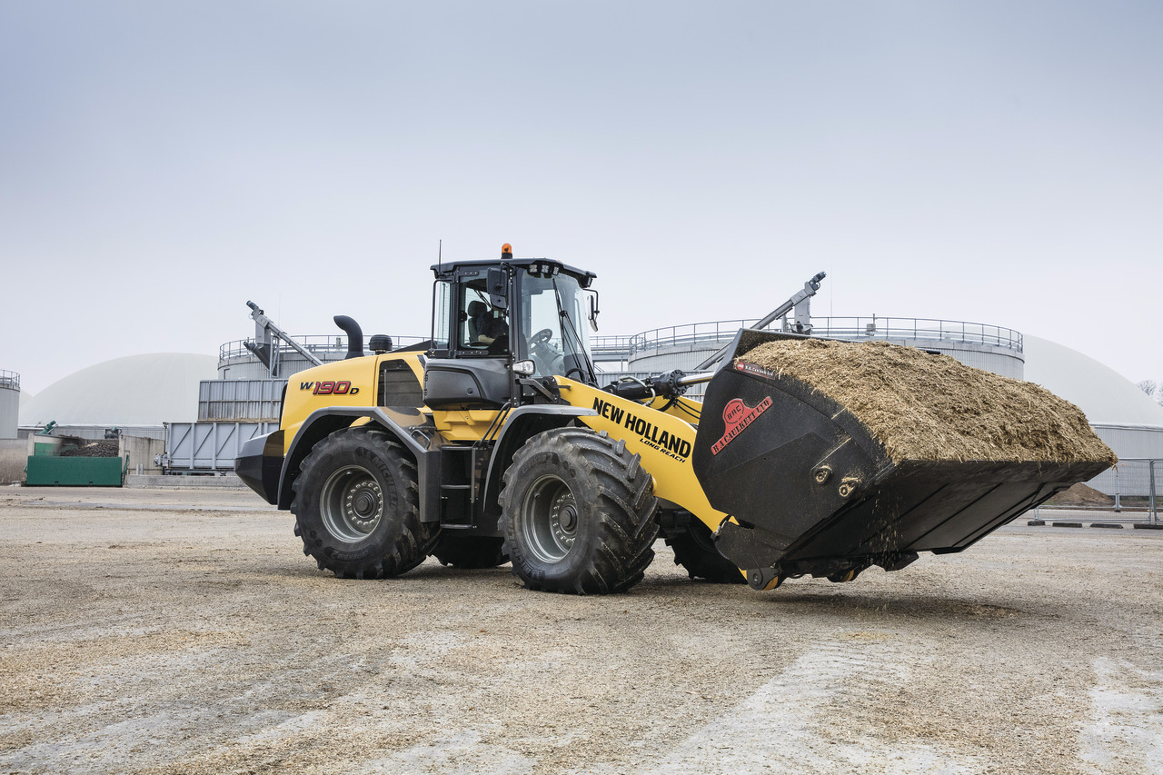 New Holland ratiniai krautuvai