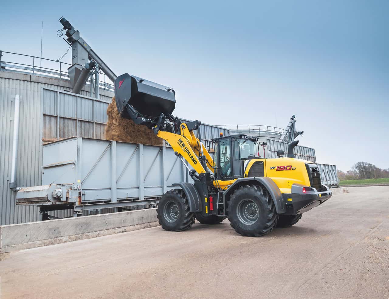 New Holland ratiniai krautuvai