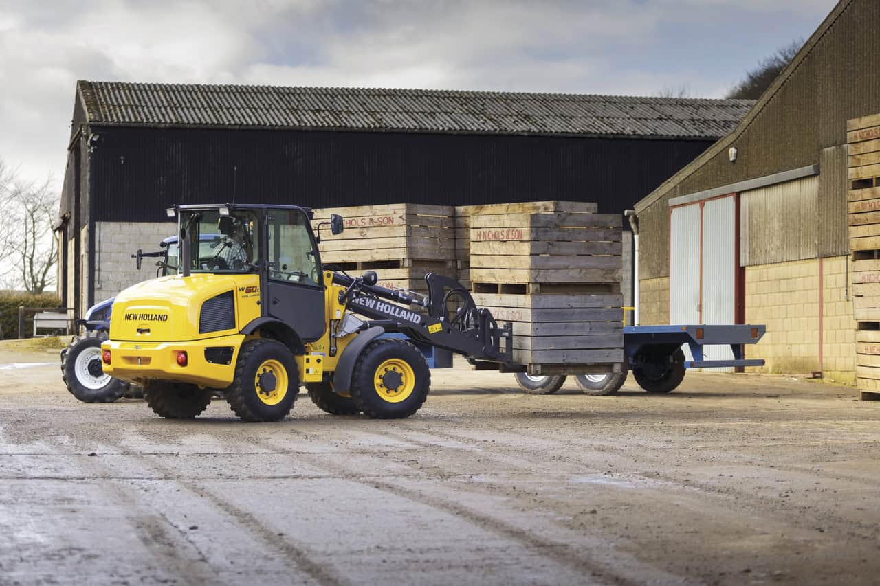 New Holland kompaktiniai ratiniai krautuvai