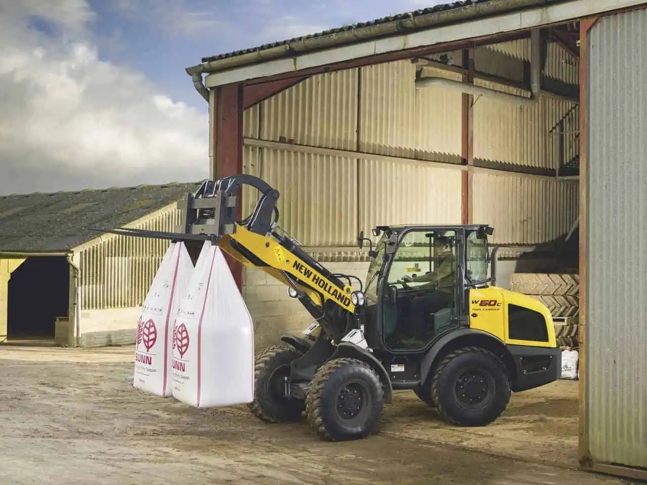 New Holland kompaktiniai ratiniai krautuvai