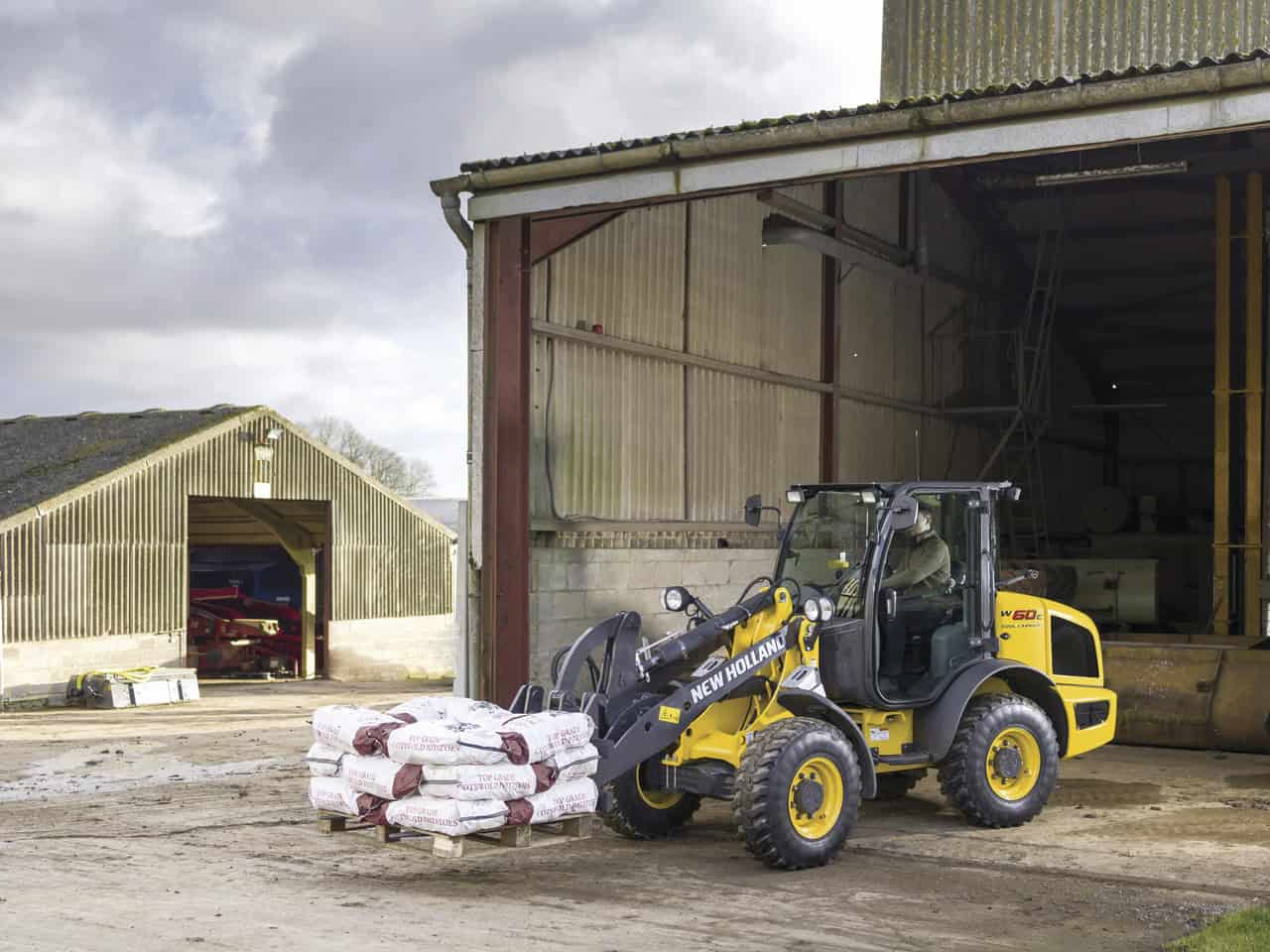 New Holland kompaktiniai ratiniai krautuvai