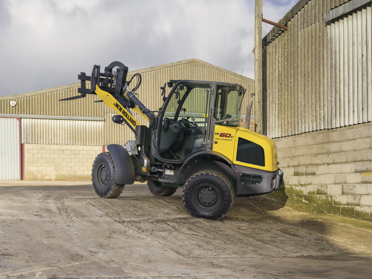 New Holland kompaktiniai ratiniai krautuvai