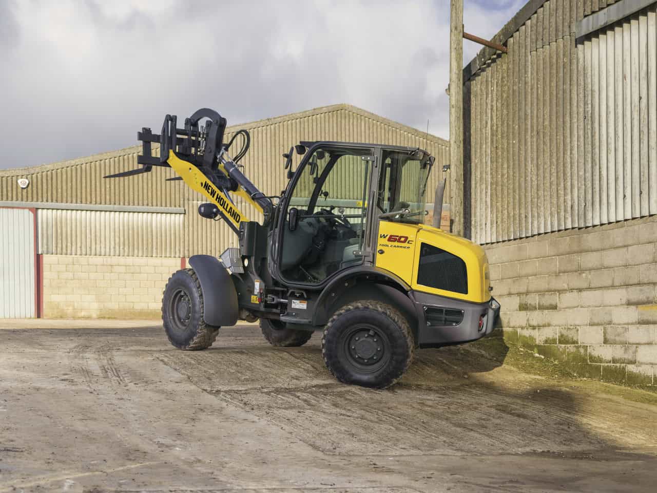 New Holland kompaktiniai ratiniai krautuvai