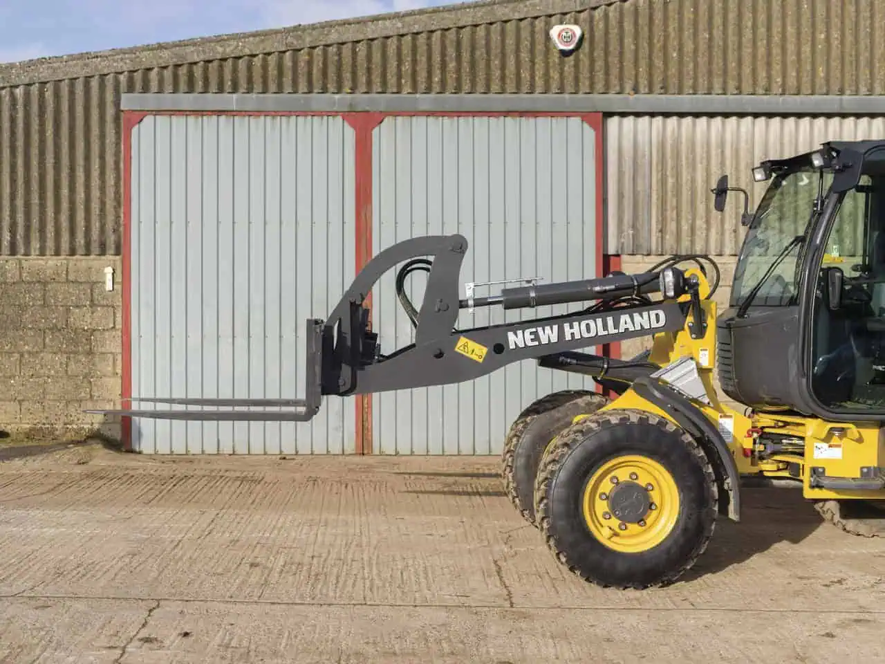 New Holland kompaktiniai ratiniai krautuvai