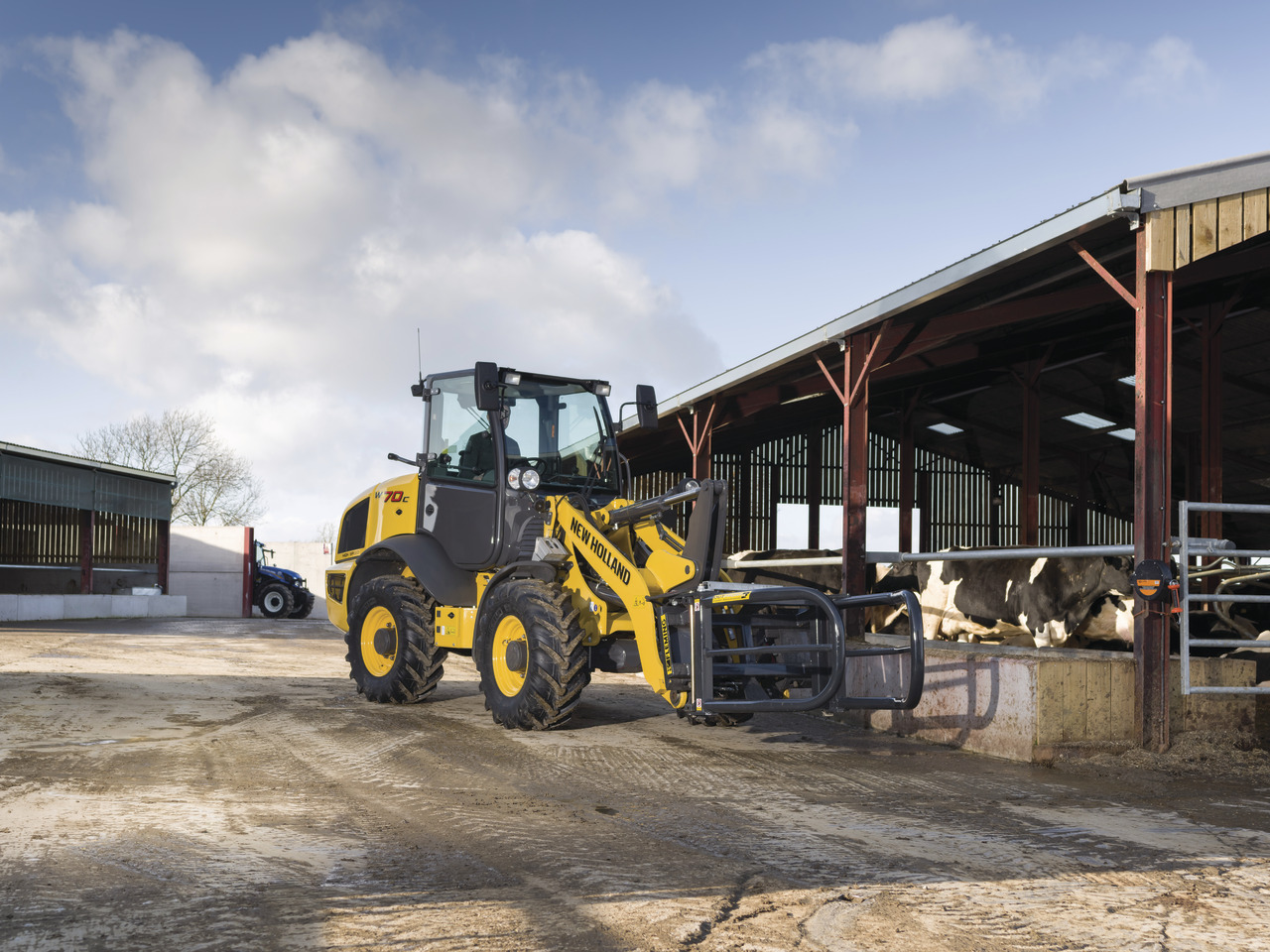New Holland kompaktiniai ratiniai krautuvai