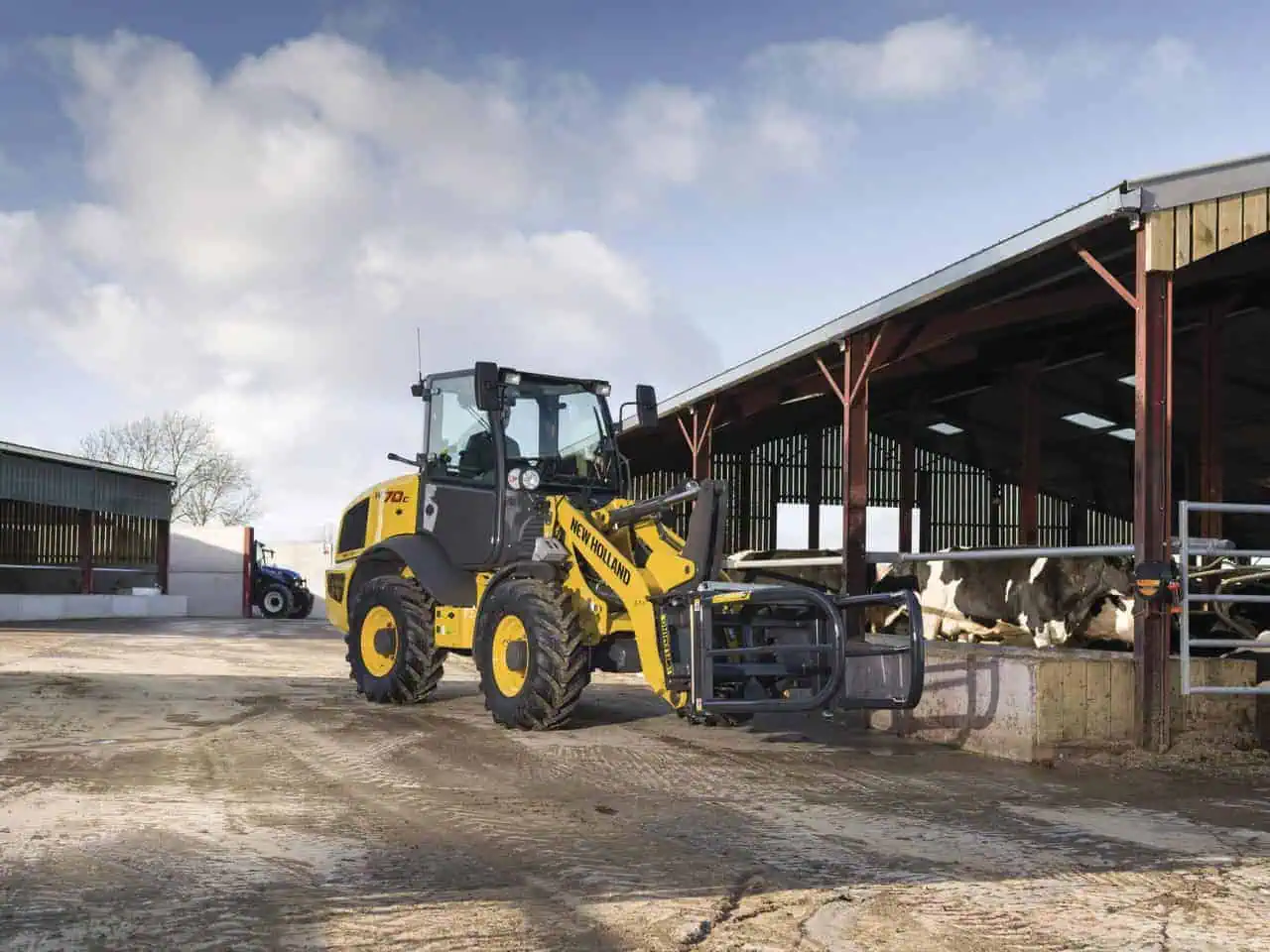 New Holland kompaktiniai ratiniai krautuvai