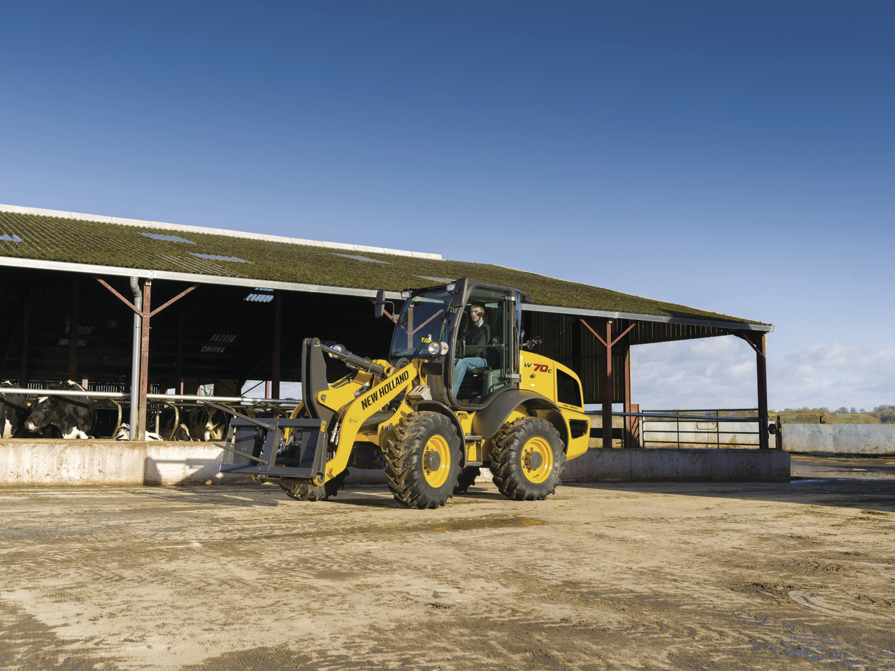 New Holland kompaktiniai ratiniai krautuvai