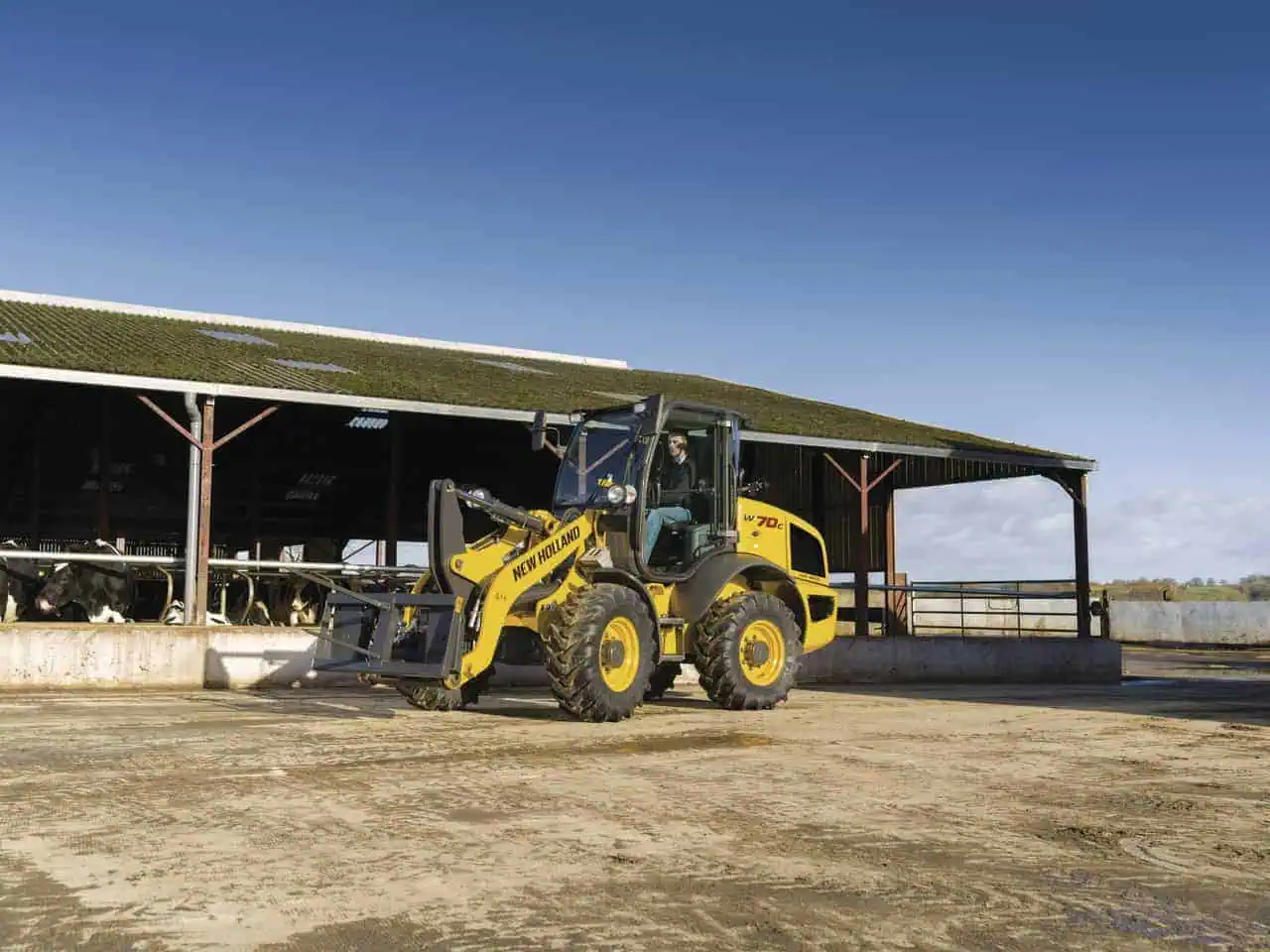 New Holland kompaktiniai ratiniai krautuvai