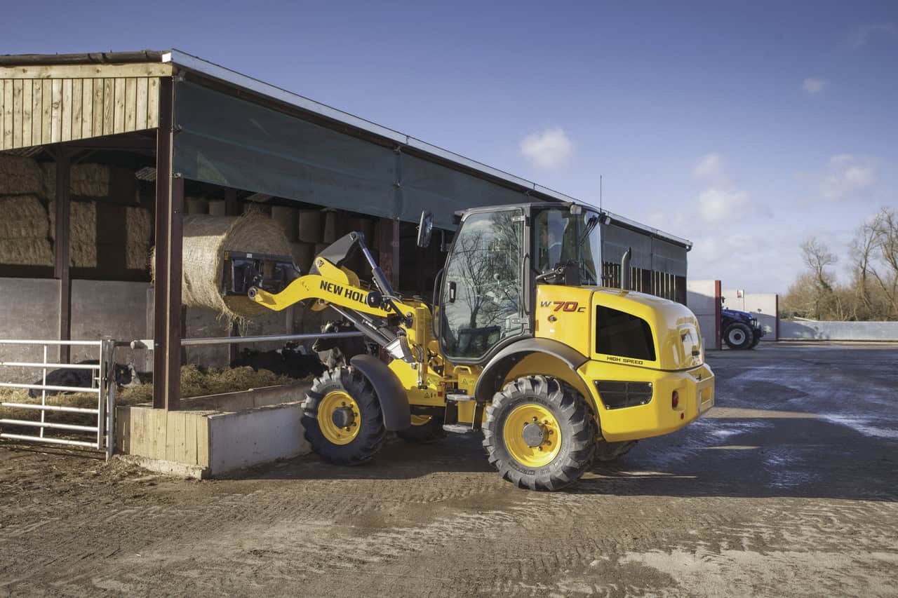 New Holland kompaktiniai ratiniai krautuvai