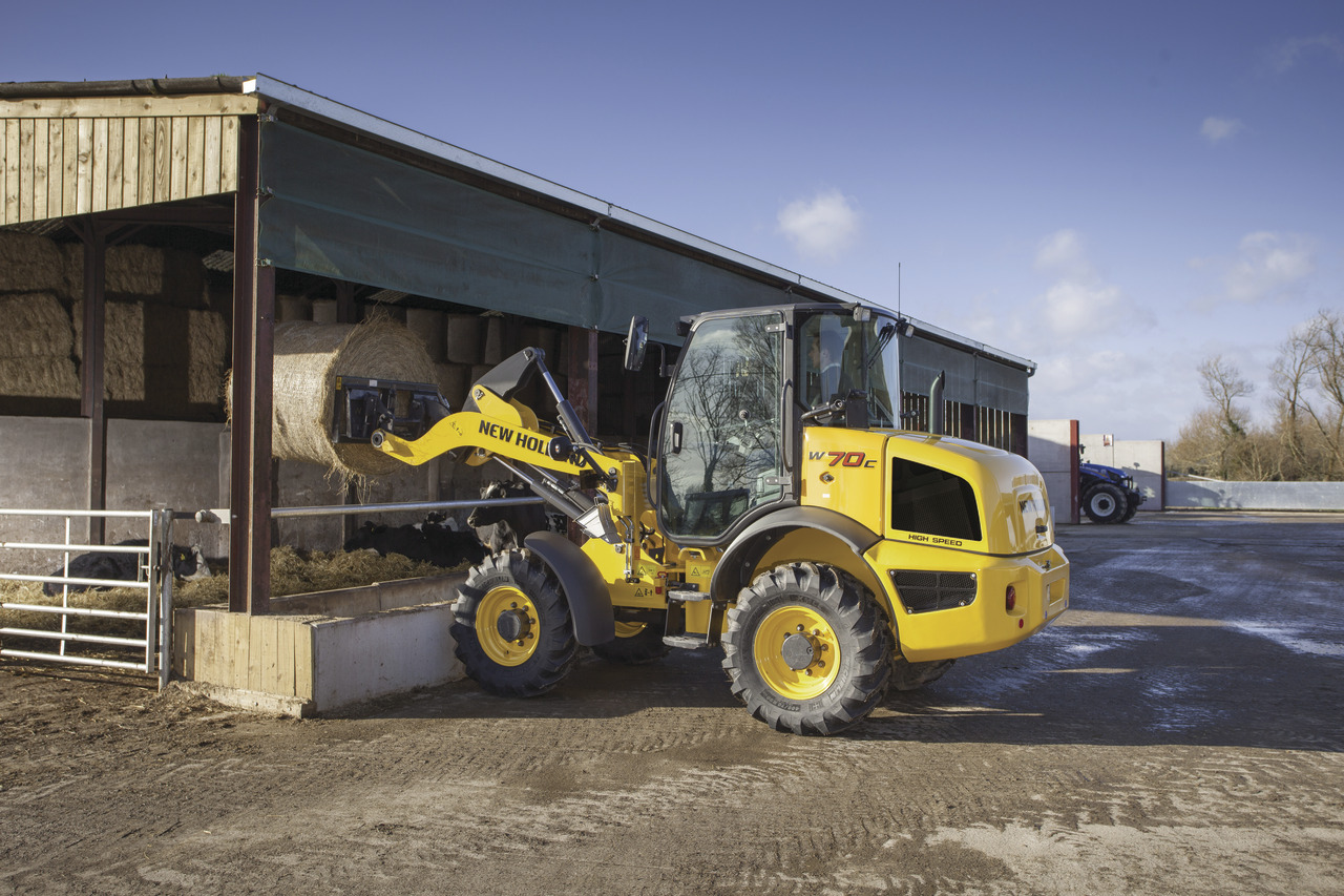 New Holland kompaktiniai ratiniai krautuvai