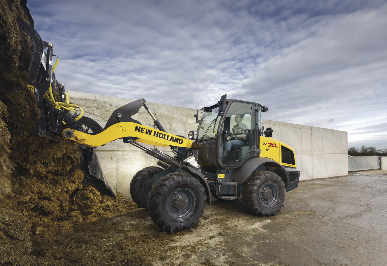 New Holland kompaktiniai ratiniai krautuvai