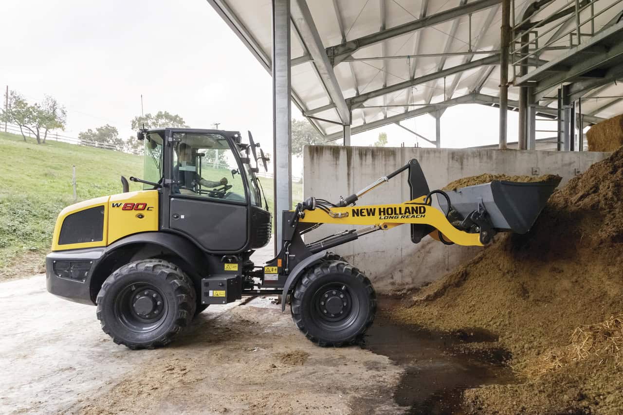 New Holland kompaktiniai ratiniai krautuvai