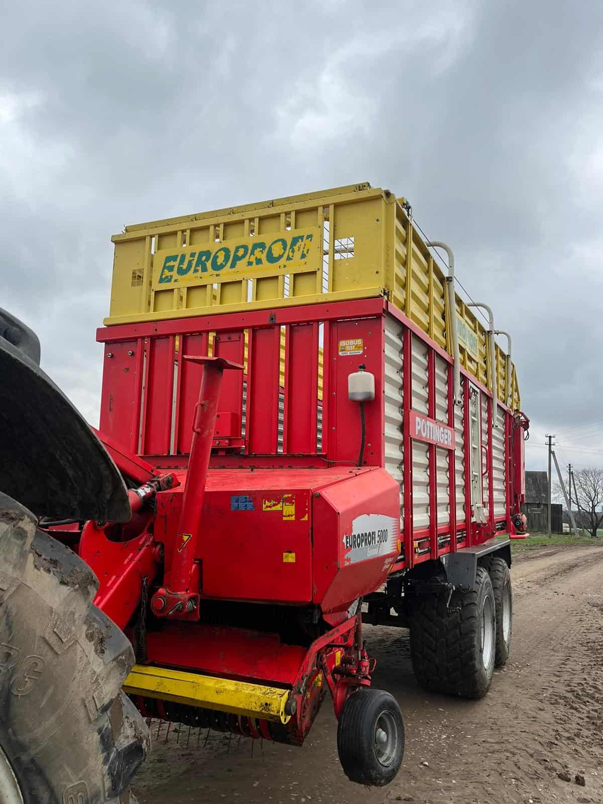Pöttinger EUROPROFI 5000 (Naudota technika)