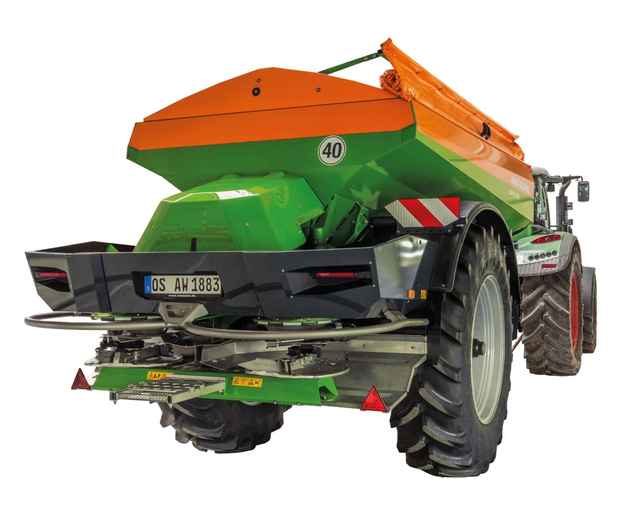 AMAZONE ZG-TS ir ZG-TX prikabinami trąšų barstytuvai