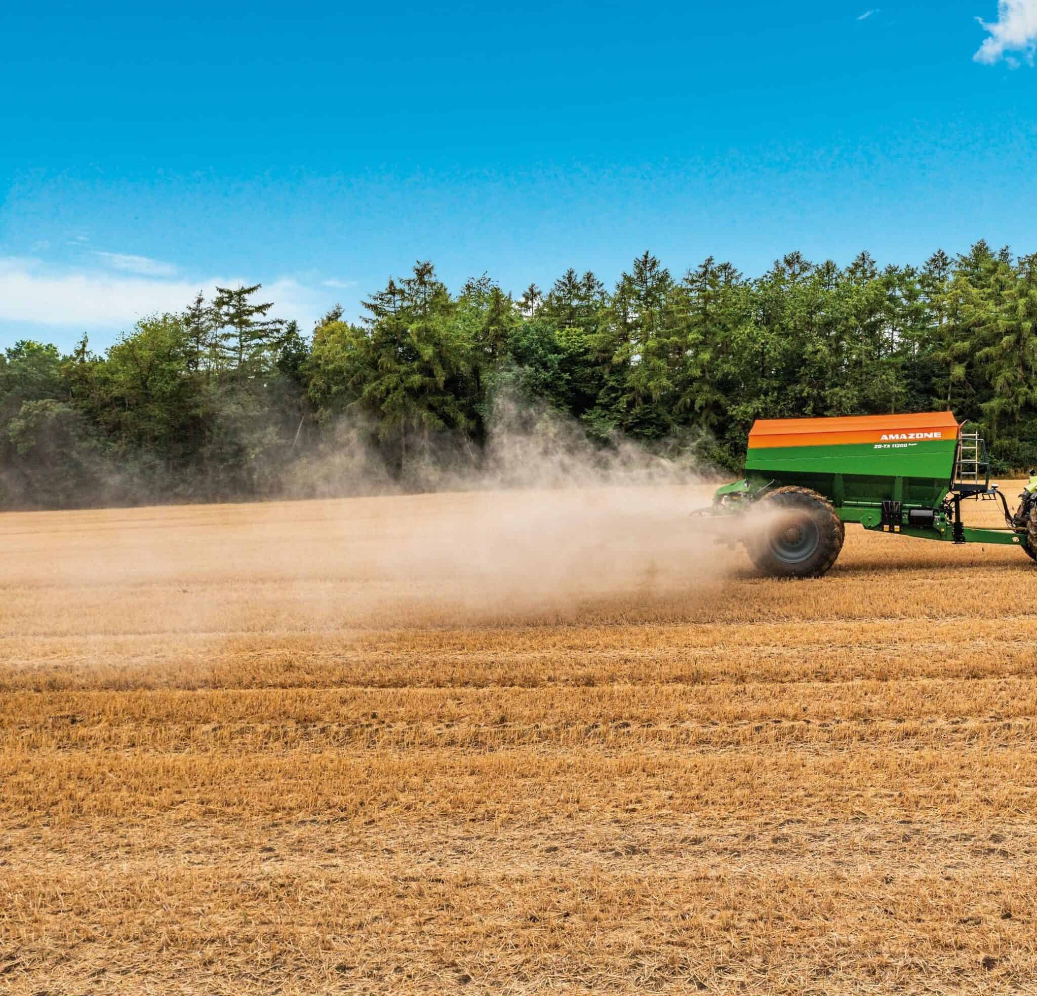 AMAZONE ZG-TS ir ZG-TX prikabinami trąšų barstytuvai